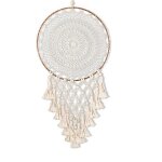 Dream catcher tenture murale en macram pompons faits a la main pendentif pour la dcoration de la chambre ...