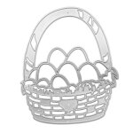 Easter egg basket metal cutting dies stencil diy scrapbooking album paper card