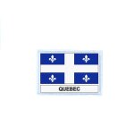 Ecusson patch badge imprime drapeau canada quebec
