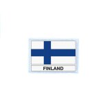 Ecusson patch badge imprime drapeau fin finlande
