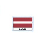Ecusson patch badge imprime drapeau lv lettonie