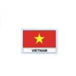 Ecusson patch badge imprime drapeau vn vietnam