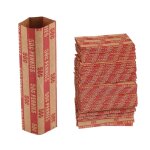 Emballages pour pices de monnaie penny sleeves penny rolls plats penny wrappers 100pcs