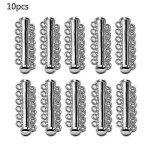 Embout caps slider fermoir pour colliers bracelet de scurit verrouillage bijoux fermoir