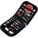 Ensemble de 27 kit de couture comprenant une mesure de fil d'aiguille fil de ciseaux accessoires d'outils ...