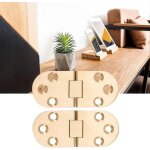 Ensembles de charni�re de table de machine a coudre pliante charni�re sup�rieure antirouille bord rond ...