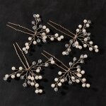 Ensemble de peignes latéraux en epingle a cheveux en forme de fleur de perle, accessoires pour cheveux ... Ensemble de peignes latéraux en epingle a cheveux en forme de fleur de perle, accessoires pour cheveux ...