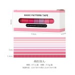 Ensemble de rubans washi dcoratifs, ruban de masquage de grille, ensemble de rubans adhsifs, japonais, ...