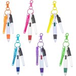 Ensemble de stylos a bille 6 pices: multicolore, rtractable