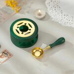 Ensemble de tampons de sceau d'avertissement rose en bois massif, laque, poêle a four, fournitures de ... Ensemble de tampons de sceau d'avertissement rose en bois massif, laque, poêle a four, fournitures de ...