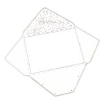 Enveloppe pattern cutting dies embossing stencil template pour bricolage paper craft