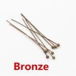Epingles a tête sphérique en métal, 200 pièces / lot, diamètre 0. 5mm, 16, 20, 25, 30, 40, 45, 50mm Epingles a tête sphérique en métal, 200 pièces / lot, diamètre 0. 5mm, 16, 20, 25, 30, 40, 45, 50mm