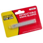 Ershi - lot de 10 lames scables pour cutter 9mm pour bricolage, maison et loisirs cratifs avec 12 sections ...