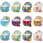 Ershi - lot de 12 coffret cadeau de bougies parfumes pour femme, cadeau aromathrapie pour femme pour ...