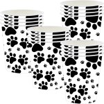 Ershi - lot de 16 gobelets en papier imprim chien pour fte d'animaux de safari dans la jungle, ensemble ...