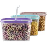 Ershi - lot de 3 botes en vrac pour crales - cornflakes - botes de conservation pour aliments - 2 ...