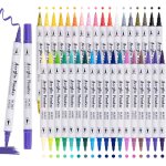 Ershi - crayons acryliques 36 couleurs crayons acryliques rsistants a l'eau marqueurs de peinture acrylique ...