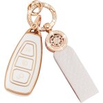 Ershi - housse de clé de voiture pour ford fiesta focus c - max galaxy b - max grand c - max kuga mondeo ... Ershi - housse de clé de voiture pour ford fiesta focus c - max galaxy b - max grand c - max kuga mondeo ...