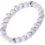 Eryi - bracelet chapelet bouddhiste style national rtro en energy stone et elastique noir et blue pour ...