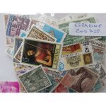Espagne 200 timbres diff�rents