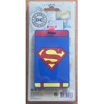 Etiquette de valise superman, super hros, dc comics, marvel , figurine