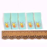 Etiquettes de vêtements brodés multicolores, 1. 5x4cm, pour accessoires de couture, sacs d'entretien, ... Etiquettes de vêtements brodés multicolores, 1. 5x4cm, pour accessoires de couture, sacs d'entretien, ...