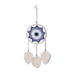 Evil eye dream catchers tenture murale ornement macram� dreamcatchers pour home girl chambre fen�tre ...