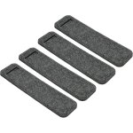 Feutre stylo bote 4 paquet crayon sac mini poche protection stockage manchon pochette support, fonc ...