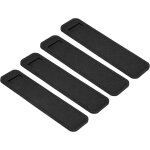 Feutre stylo bote 4 paquet crayon sac mini poche protection stockage manchon pochette support, noir