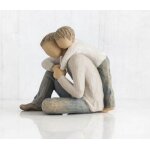 Figurine sculpte peinte a la main - c'est mon papa, cadeau parfait pour la fte des pres