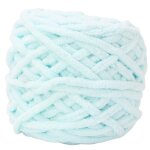 Fil de fil de bande de glace epaisse unique tricotant une couverture tissée ligne de pantoufle (aqua ... Fil de fil de bande de glace epaisse unique tricotant une couverture tissée ligne de pantoufle (aqua ...