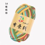 Fil de tissu color tiss a la main, 100g, 1 pice, fil envelopp, segment fantaisie teint, boule de ...