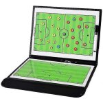 Football coaching board coaches clipboard tactical magnetic board kit avec effacement a sec, stylo marqueur ...