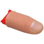 Foulard en soie disparaissant gros plan plastique souple magic thumb props 2 pices