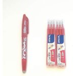 Frixion roller ball pen, 1 stylo + 2 jeux de 3 recharges remplaables, 0, 7 mm, couleurs au choix, bleu, ...