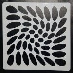 Gabarit de gomtrie pour meubles et murs, peinture, dcoration, superposition, plastique, bricolage, ...