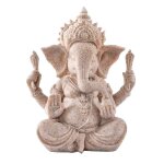 Ganesh bouddha statue grs elphant sculpture fengshui figurine artisanat dcoration intrieure