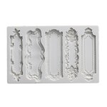 G�teau de style europ�en cadre photo moule d�coration fait a la main bricolage bougie artisanat