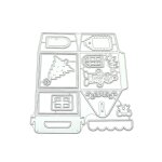 Gift box diy metal cutting dies stencil scrapbooking photo album paper card art crafts decor