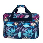 Grande capacit machine a coudre sac voyage portable stockage sac a main bleu fonc - ys