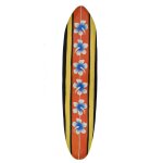 Grande planche de surf 100cm dco 6 fleurs hibiscus haway