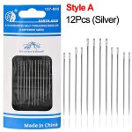 Gros trou en acier inoxydable pour la couture a l'aveugle, accessoire de bricolage domestique, bijoux, ...