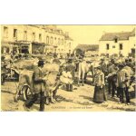 Guerande - le march aux boeufs - rdition d'une cpa - 1er choix - ref 020 837