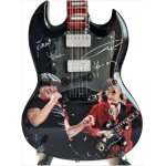 Guitare miniature ac dc angus et brian