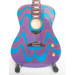 Guitare miniature acoustique gibson psychédélic john lennon beatles Guitare miniature acoustique gibson psychédélic john lennon beatles