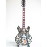 Guitare miniature epiphone noel et liam gallagher oasis