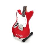 Guitare miniature fender mustang kurt cobain nirvana 22 cm