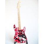 Guitare miniature frankenstrat de van halen