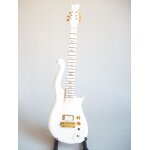 Guitare miniature de prince - cloud white