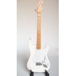 Guitare miniature stratocaster blanche - jeff beck